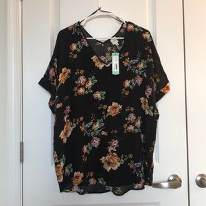 Kaileigh Rosanno V-neck Blouse